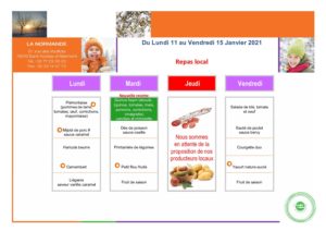 Semaine du 11 janvier